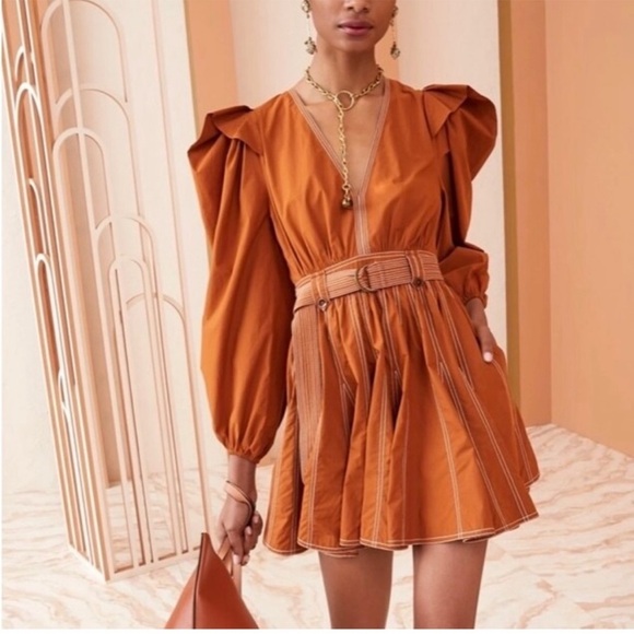 Ulla Johnson Dresses & Skirts - Ulla Johnson Corliss Belted Mini Dress 6 EUC